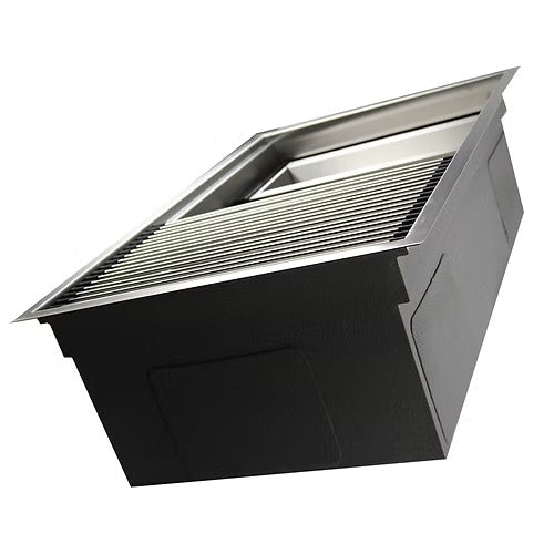Nantucket Sinks ZR-PS-3220-16 32" Pro Series Large Prep Station Single Bowl Undermount Stainless Steel Kitchen Sink Set (image 4)