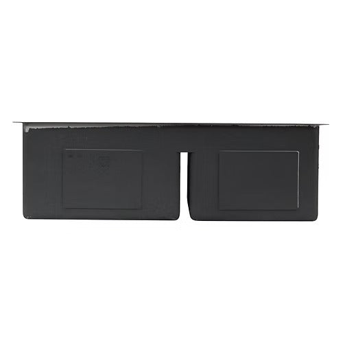 Nantucket Sinks SR3219-OS-16 Pro Series 60/40 Offset Double bowl Undermount Small Radius Kitchen Sink