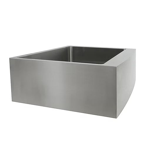 Nantucket Sinks Apron302010SR-16 30" Pro Series Single Bowl Farmhouse Apron Front Stainless Steel Kitchen Sink (image 6)