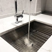 Nantucket Sinks ZR2818-16 28" Pro Series Large Single Bowl Undermount Zero Radius Stainless Steel Kitchen Sink (image 6)