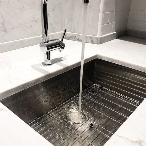 Nantucket Sinks ZR2818-16 28" Pro Series Large Single Bowl Undermount Zero Radius Stainless Steel Kitchen Sink