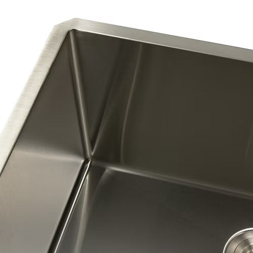 Nantucket sinks SR3018-12-16 30" stainless steel laundry sink with 12" bowl depth