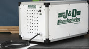 J&D HPF portable high-pressure fog pump in the large cabinet with power cord