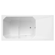 KPlunge CP-CH6732N Iroquois cold plunge white acrylic interior, top view