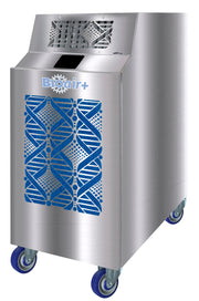 KwiKool BioAir Plus stainless air scrubber, front three-quarter view