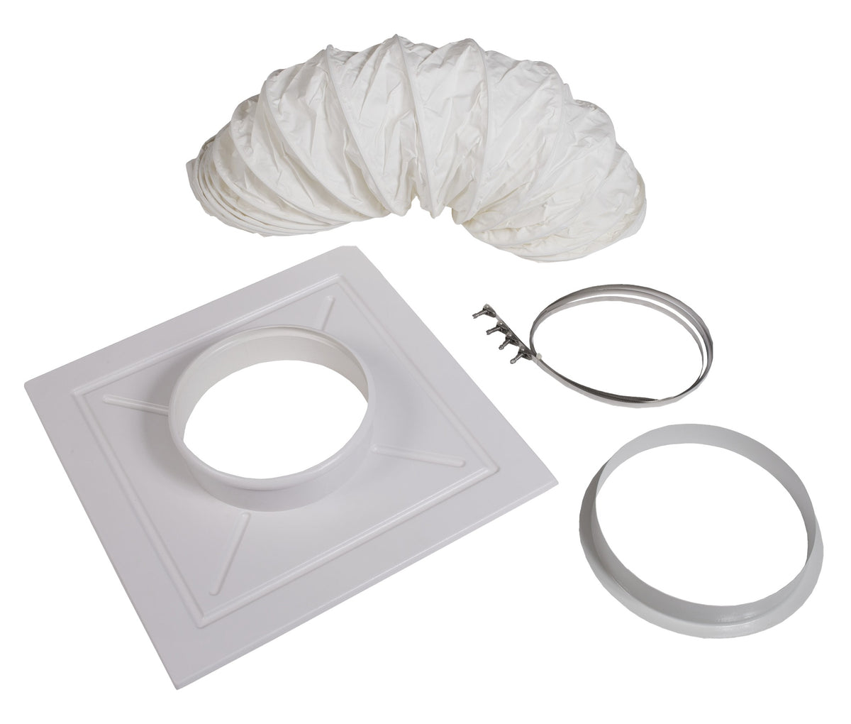 Ceiling kit for the exhaust duct