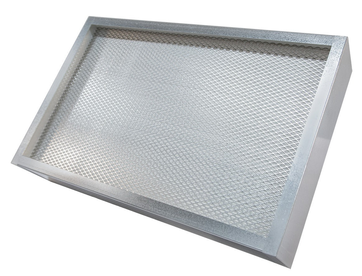 Four-inch HEPA filter does the work