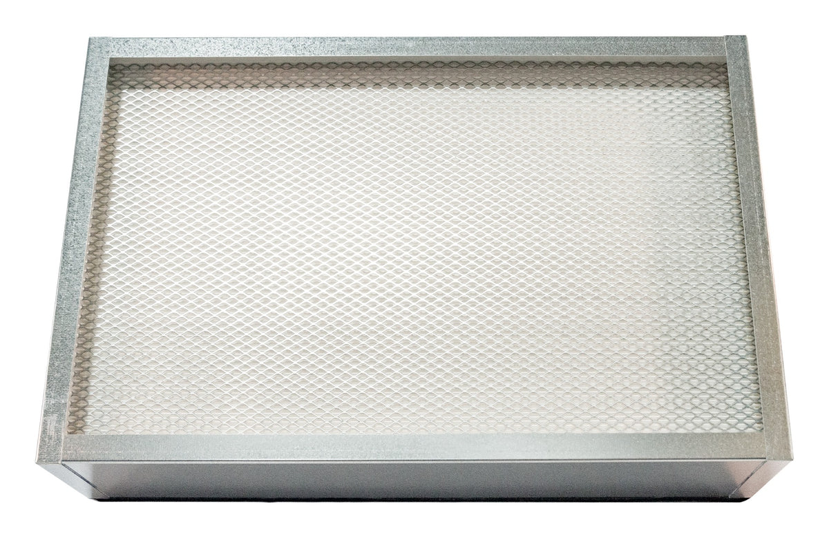 Steel-cased four-inch HEPA cartridge