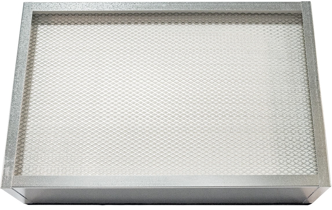 Four-inch HEPA filter does the work