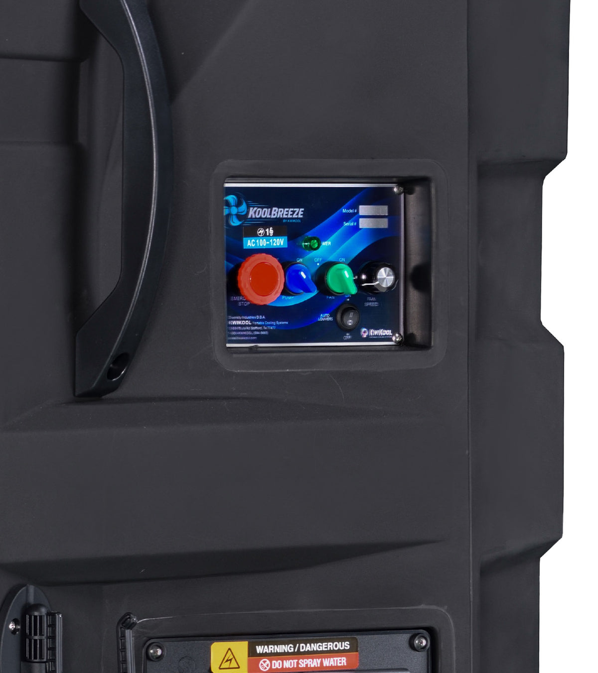 Simple controls, protected pump