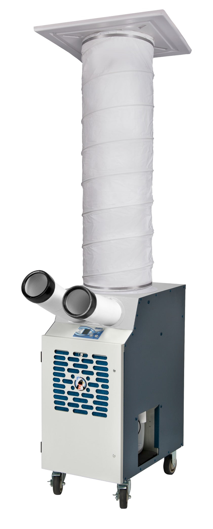 Single condenser duct, quick setup