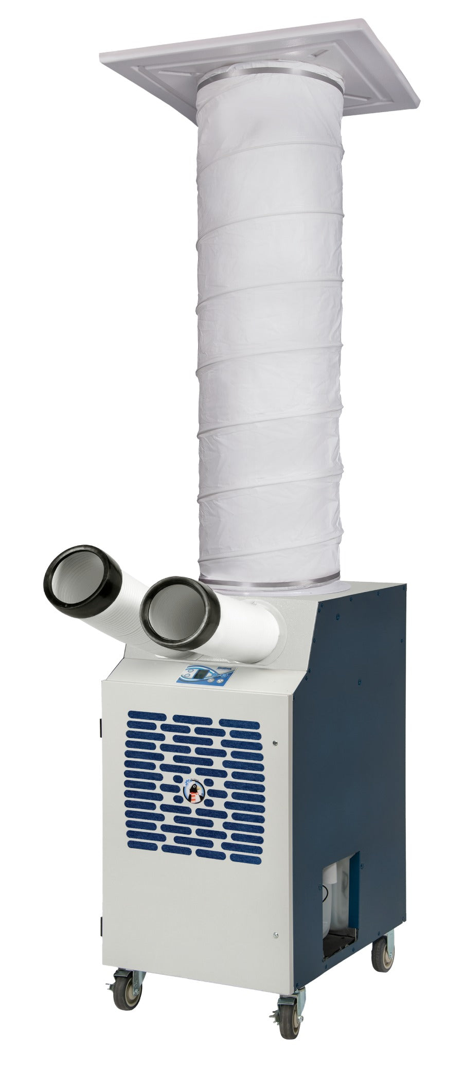 Single condenser duct, quick setup