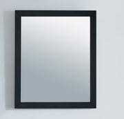 Laviva 313FF-2430E Sterling 24" Espresso mirror, front view against a plain backdrop