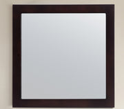 Laviva 313FF-3030E Sterling 30" Espresso mirror, front view against a plain backdrop