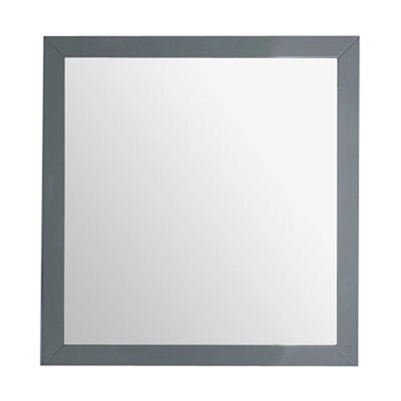 Laviva 313FF-3030G Sterling 30" Grey mirror, front view on a white background