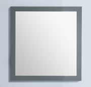 Laviva 313FF-3030G Sterling 30" Grey mirror, front view against a plain backdrop