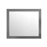 Laviva 313FF-3630MG Sterling 36" Maple Grey mirror, front view on a white background