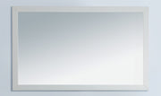 Laviva 313FF-4830SW Sterling 48" Soft White mirror, front view against a plain backdrop