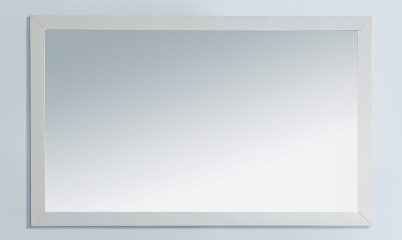Laviva 313FF-4830SW Sterling 48" Soft White mirror, front view against a plain backdrop