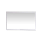 Laviva 313FF-4830W Sterling 48" White mirror, front view on a white background