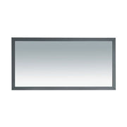 Laviva 313FF-6030G Sterling 60" Grey mirror, front view on a white background