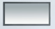 Laviva 313FF-6030G Sterling 60" Grey mirror, front view against a plain backdrop