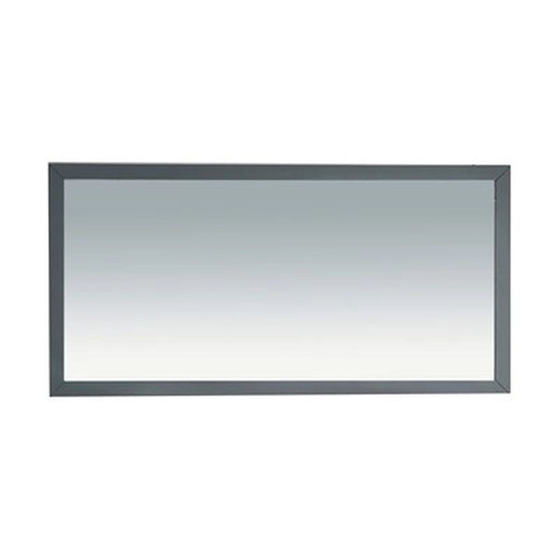 Laviva 313FF-6030MG Sterling 60" Maple Grey mirror, front view on a white background
