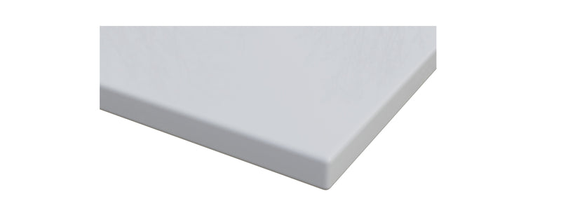 Laviva 313SQ1H-36-WQ Forever 36" White quartz countertop, countertop edge profile