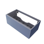 Laviva 313VTR-42NB Vitri 42" Nautical Blue vanity cabinet, angled view on a white background