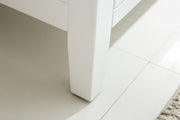 Laviva 313YG319-24W Wimbledon 24" White vanity cabinet, leg and base close-up