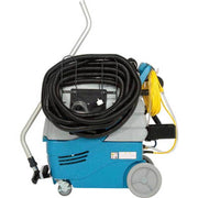 left side loaded view of edic 2700rc ck cr2 restroom and carpet kit system for complete functionality.