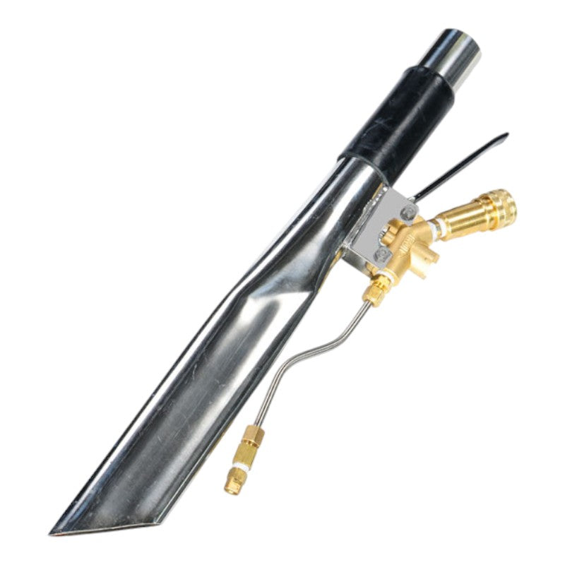 left side view of edic 1038 8002fb stainless steel crevice cleaning tool for enhanced access.