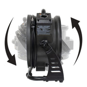 xpower m-25b 360 degree rotating stand