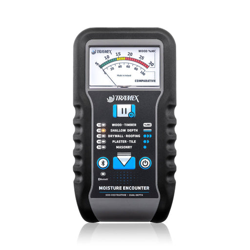 Tramex Water Damage Restoration Tech Kit - WDTK A professional-grade moisture meter kit featuring a robust design and multiple tools for efficient water damage assessment.