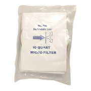 mercury 10 qt backpack vacuum replacement bags pack of 10.