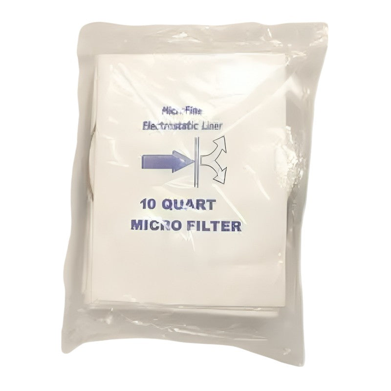 mercury 10 qt backpack vacuum replacement bags pack of 10.