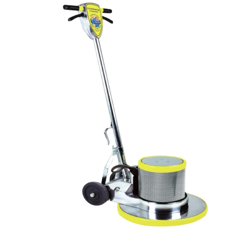 mercury cleanmaster dual speed floor machines ts 21 21 in apron 1 5 hp motor 175 300 rpm brush speed.