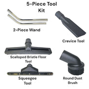 mercury storm wet dry 20 gallon vacuum with 5 piece tool kit wvc 20.