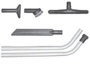 Optional Minuteman BPV Pro 5-piece tool kit (not included): upholstery tool, dust brush, floor tool, crevice tool and two-piece wand