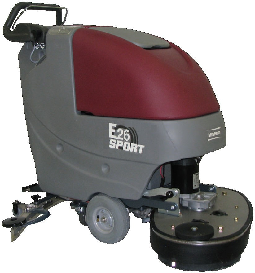 One scrubber, two brush speeds