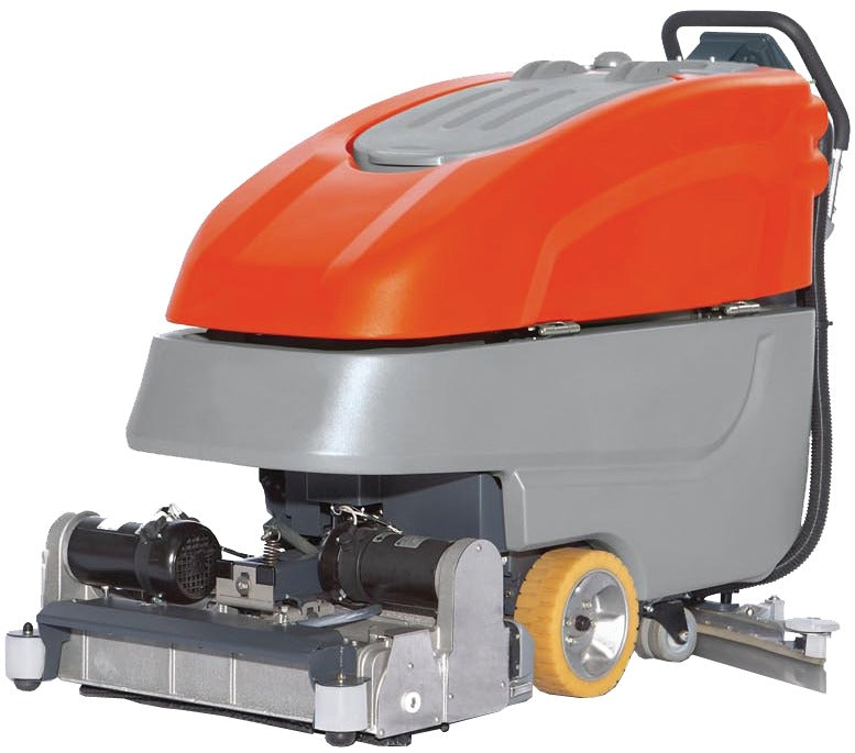 Cylindrical deck for rough floors