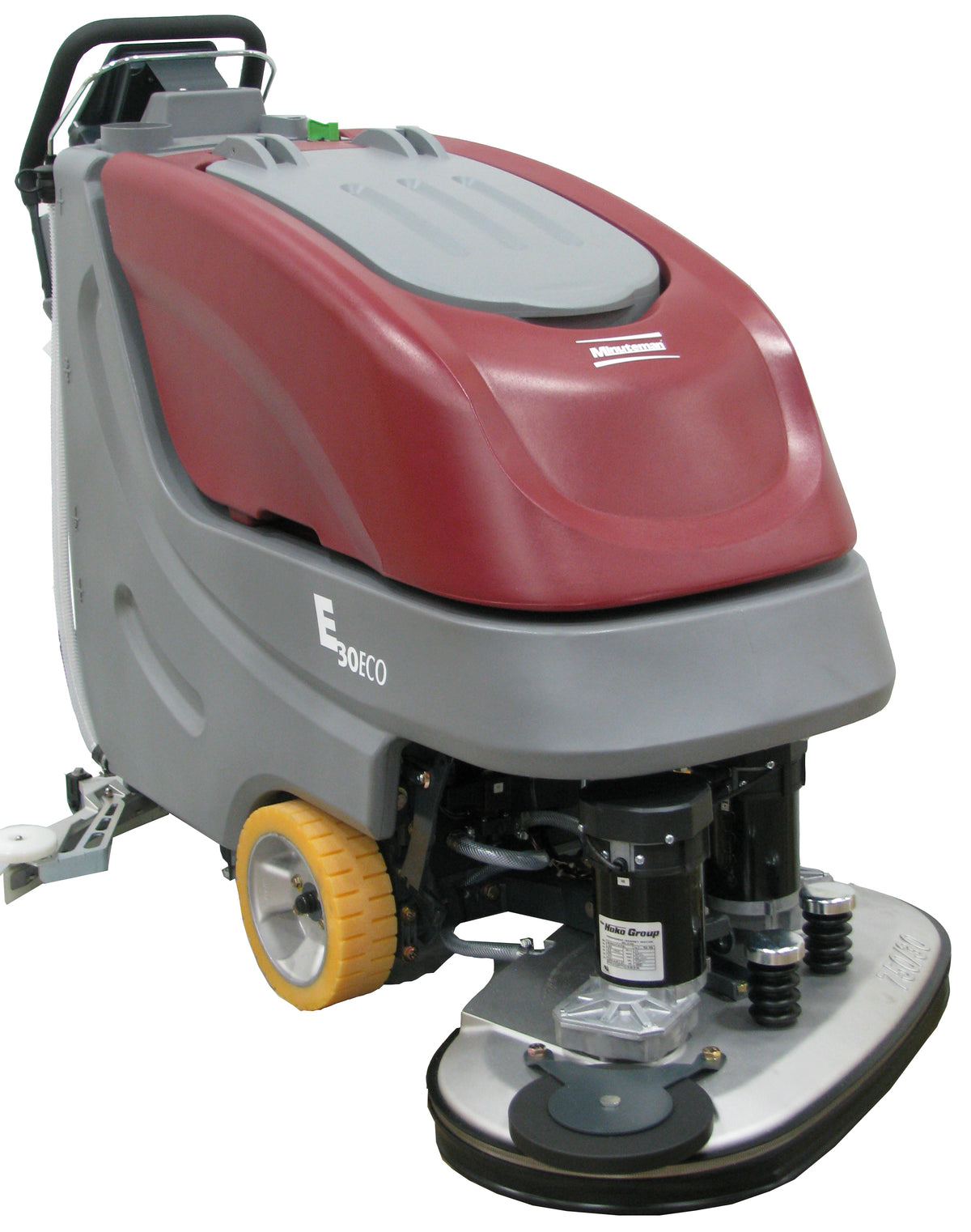 Two motors on an offset deck