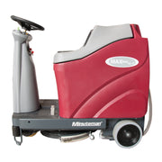 Minuteman Max Ride 20 rider floor scrubber, left side view on white