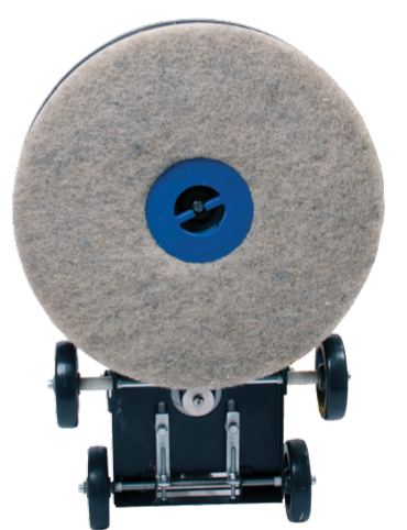 Flexible pad driver for even gloss