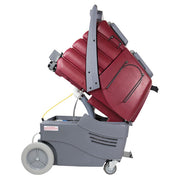 Minuteman Total Restroom System with the tank body tilted forward to open the service compartment