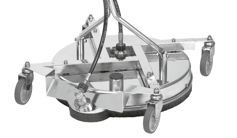 Mosmatic gum remover housing, casters and recovery port; the gum nozzle shown in its bracket is sold separately