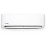 MRCOOL Advantage 5th Gen wall-mount air handler, front view with the air louver open