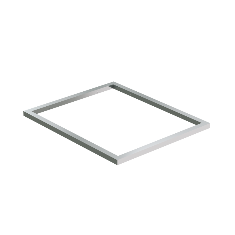 MRCOOL 17.5 inch cased coil flange, angled studio view of the frame