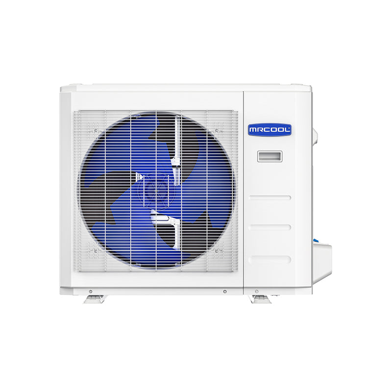MRCOOL Central Ducted Hyper Heat 2nd Gen condenser, front view