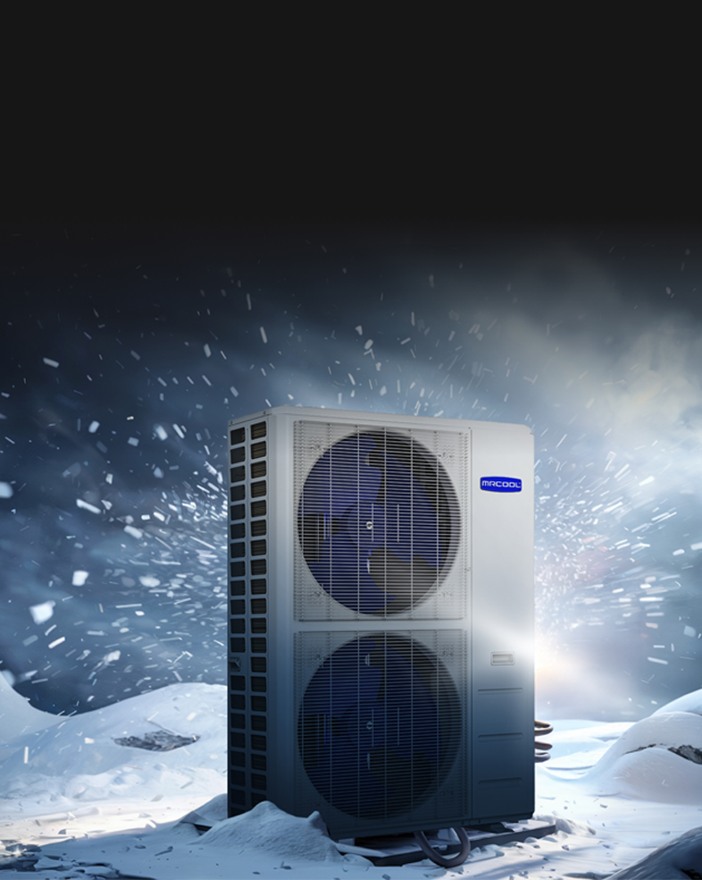 Full heat output in hard cold